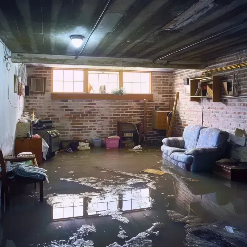 Flooded Basement Cleanup in Oakland, IA